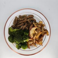 Steak and potatoe's